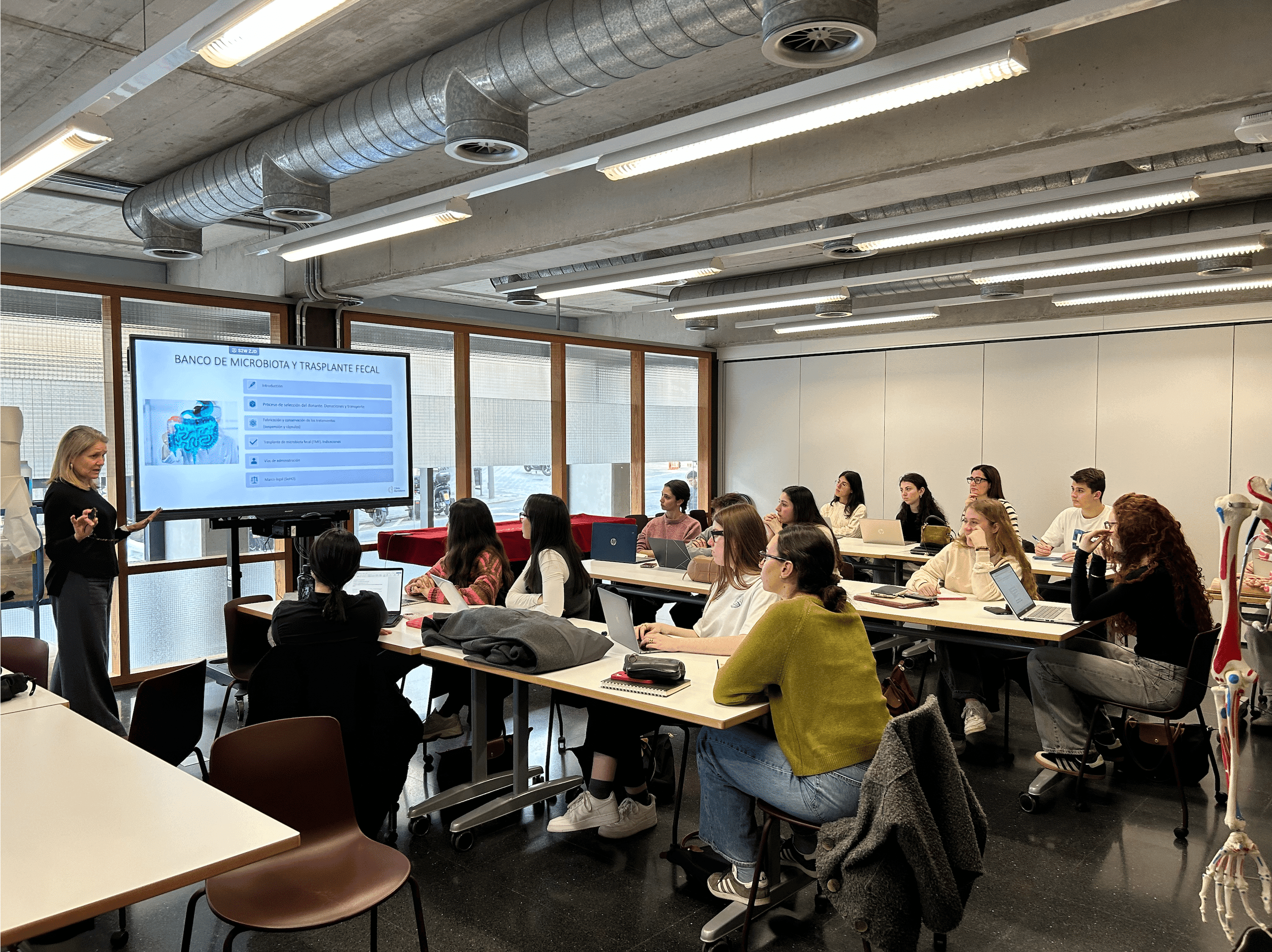 L'alumnat a la classe