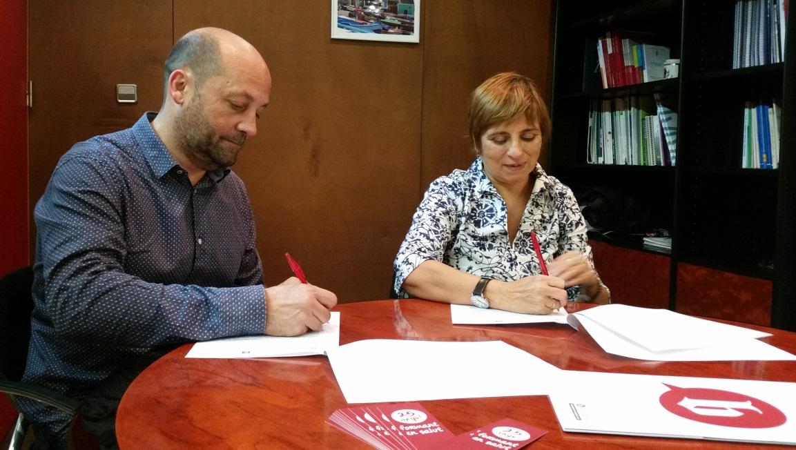 Blanquerna Salut ha signat un conveni amb el Col·legi de Fisioterapeutes de Catalunya