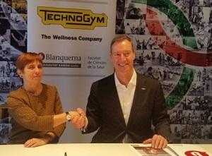 Blanquerna i Technogym signen un conveni de col.laboració
