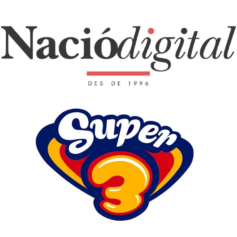 The TV programme «Club Súper 3» and Nació Digital, Communication National Prizes