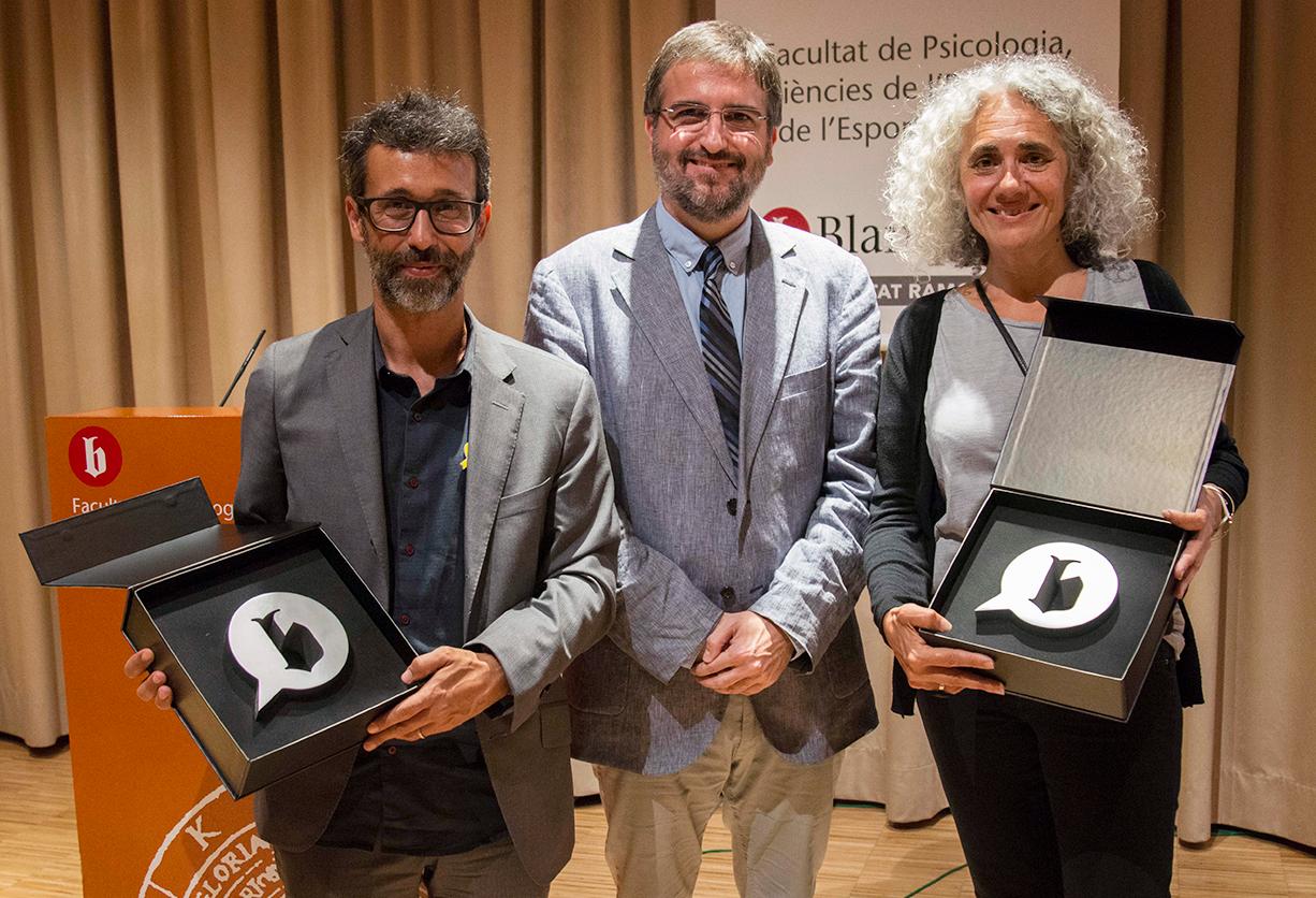 La Fundació Jaume Bofill i la Fundació El Llindar reben els Premis Blanquerna Educació 2018