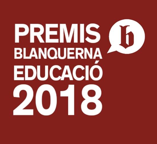 Premis Blanquerna Educacio 2018