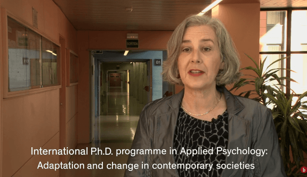 International Ph.D. programme in Applied Psychology Adaptation and change in contemporary societies DOCTORAT