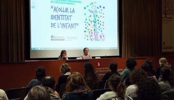 El Dr. Vicenç Arnáiz i la Dra. Àngels Geis a la III Jornada d'experiències professionals innovadores en l'educació infantil