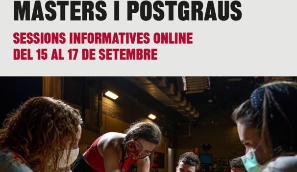 Blanquerna Masters Live: from 15 to 17 September, online information sessions