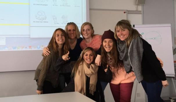 Tres alumnes i una professora de la Facultat viatgen a Suïssa amb el projecte en recerca social PEERS