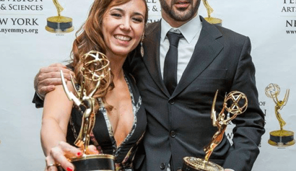 Els ex-alumnes Andrea Marroquin i Pablo Bujosa, guardonats als NY Emmy Awards