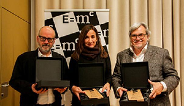 Ildefonso García-Serena,  Ana Palencia i Ramon Besa, tres ‘Mestres de la Comunicació’ amb passió pel seu ofici 