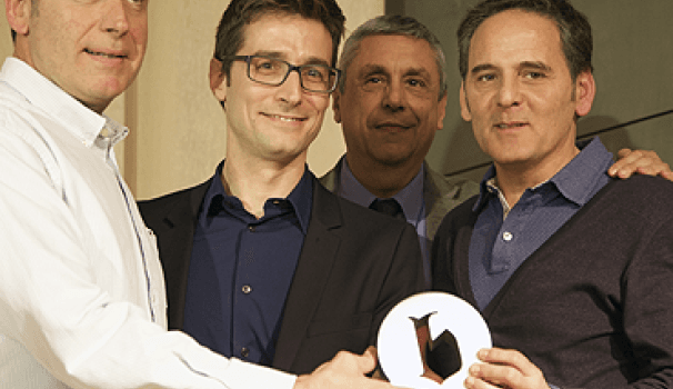 TV3 i l’escriptor i guionista nord-americà David Simon, guanyadors dels premis Blanquerna al Millor Comunicador del 2015