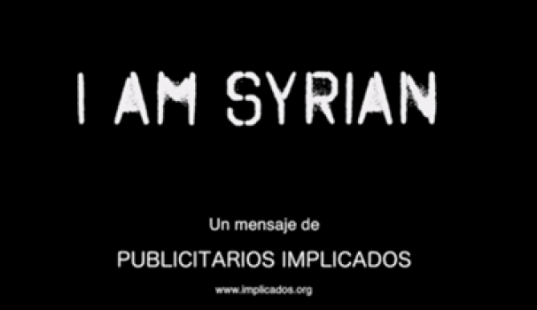 "I am Syrian III", new video of Publicitarios Implicados 